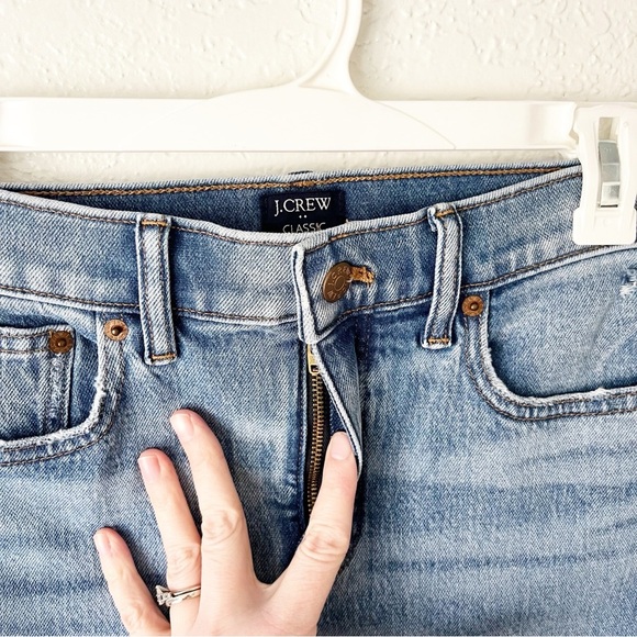 J. Crew Jeans Women's 26 Classic Vintage All Day Stretch Light Wash Slim BW360 - Picture 5 of 9